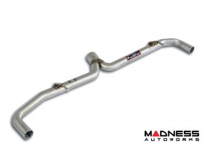 Alfa Romeo 4C Performance Exhaust - Supersprint - Dual Side Exit Design w/ Muffler Delete 